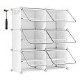 Botník, plast, bílá, ABO-E1033 WT