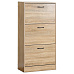 Botník, mdf, přírodní, ABO-G1016 OAK