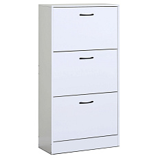 Botník, mdf, bílá, ABO-G1016 WT