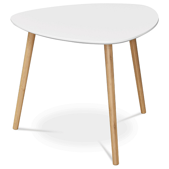 Konferenční stolek 55x55x45cm, mdf, bílá, AF-1134 WT Konferenční stolek 55x55x45cm, mdf, bílá, AF-1134 WT