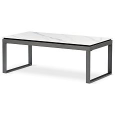 Konferenční stolek 121x61x45cm, slinutá keramika, mramor, AHG-284 WT Konferenční stolek 121x61x45cm, slinutá keramika, mramor, AHG-284 WT