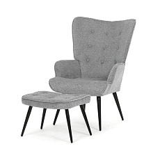Relaxační křeslo, šedá, látka, AK-303 GREY2 Relaxační křeslo, šedá, látka, AK-303 GREY2
