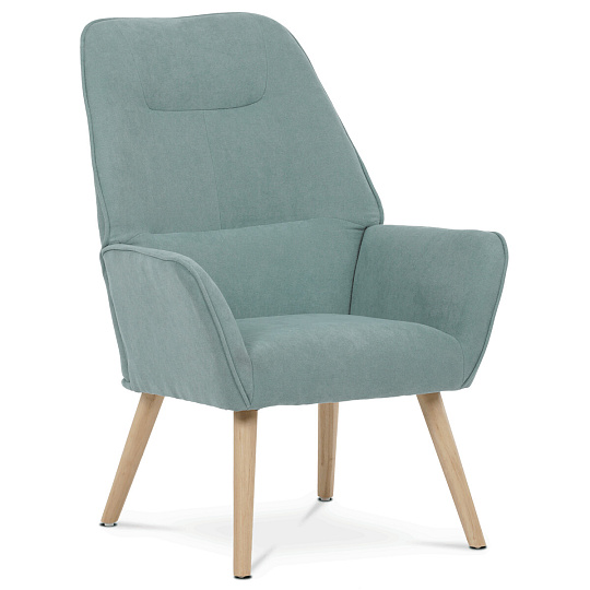 Relaxační křeslo, modrá, látka, AK-312 BLUE2
