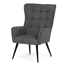 Křeslo ušák, šedá AK-315 GREY2