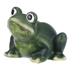 Žába - keramická figurka, vel. L, zelená Žába - keramická figurka, vel. L, zelená