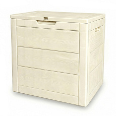 Zahradní úložný box 56x43x53cm, plast, béžová, 120l, AZB-G2035 CRM Zahradní úložný box 56x43x53cm, plast, béžová, 120l, AZB-G2035 CRM