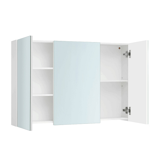 Zrcadlo, mdf, bílá, AZR-E1132 WT