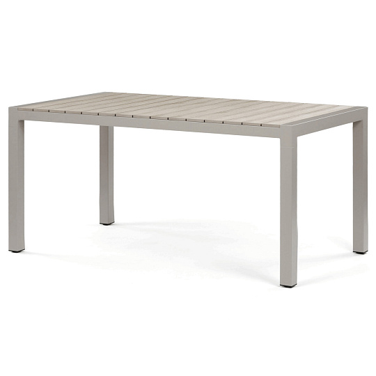Zahradní stůl 162x90cm, hliník, polywood, béžová, AZT-S1514 CRM Zahradní stůl 162x90cm, hliník, polywood, béžová, AZT-S1514 CRM