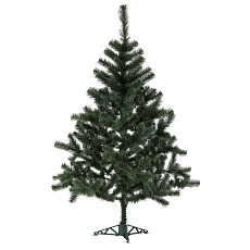 Strom vánoční - umělá jedle, 150 cm, barva zelená Strom vánoční - umělá jedle, 150 cm, barva zelená