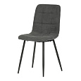 Jídelní židle, šedá, látka, CT-281 GREY2