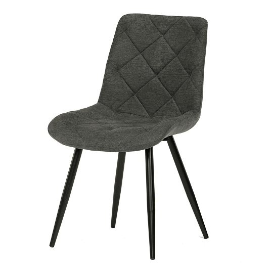 Jídelní židle, šedá, látka, CT-382 GREY2