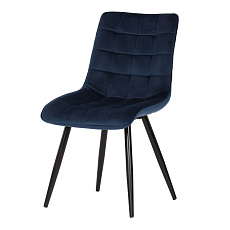 Jídelní židle, modrá, sametová látka, CT-384 BLUE4 Jídelní židle, modrá, sametová látka, CT-384 BLUE4