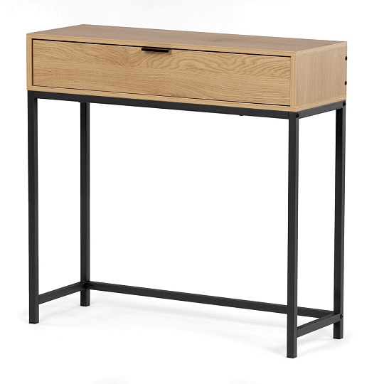 Odkládací stolek 80x28x77cm, mdf, divoký dub, CT-G1077 OAK