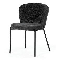 Jídelní židle, šedá, látka bouclé, CT-W1077 GREY2 Jídelní židle, šedá, látka bouclé, CT-W1077 GREY2