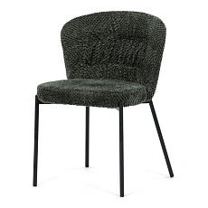Jídelní židle, zelená, látka bouclé, CT-W1077 GRN2 Jídelní židle, zelená, látka bouclé, CT-W1077 GRN2