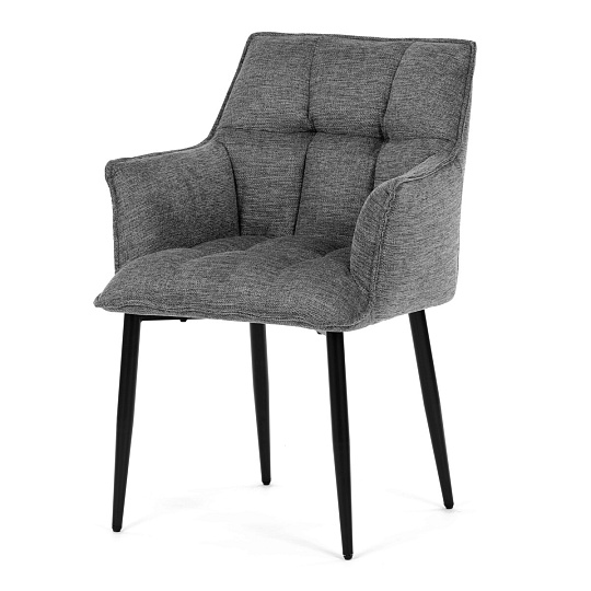 Jídelní židle, šedá, látka, DCH-J2139 GREY2 Jídelní židle, šedá, látka, DCH-J2139 GREY2