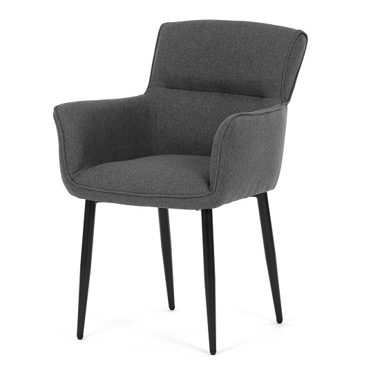 Jídelní židle, šedá, látka, DCH-J2159 GREY2 Jídelní židle, šedá, látka, DCH-J2159 GREY2
