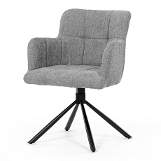 Jídelní židle, šedá, látka, DCH-T1122 GREY2 Jídelní židle, šedá, látka, DCH-T1122 GREY2