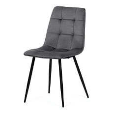 Jídelní židle, šedá, sametová látka, DCL-X7015 GREY2 Jídelní židle, šedá, sametová látka, DCL-X7015 GREY2