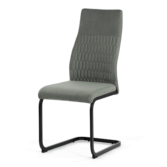 Jídelní židle, zelená, sametová látka, DCL-X7018 GRN2