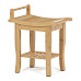 Taburet, bambus, přírodní, DR-B063 NAT