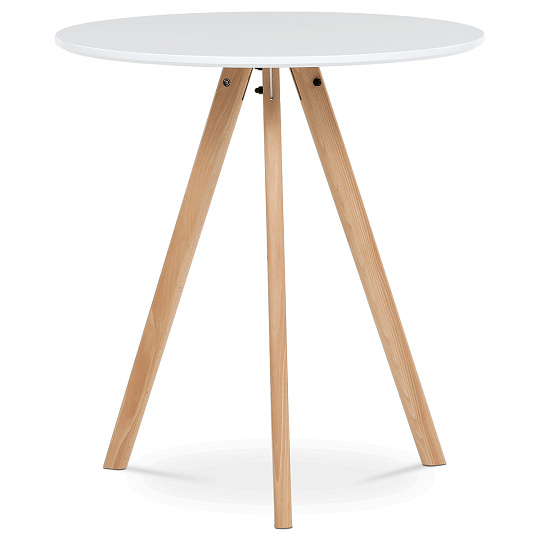 Jídelní stůl 70x70cm, mdf DT-320 WT Jídelní stůl 70x70cm, mdf DT-320 WT
