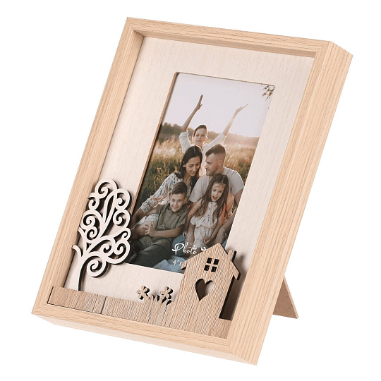 Fotorámeček - pro rozměr 10 x 15 cm, MDF, rodina Fotorámeček - pro rozměr 10 x 15 cm, MDF, rodina