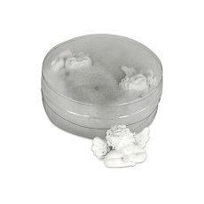 Anděl mini - polyresin, bílý, cena za balení (3 ks)