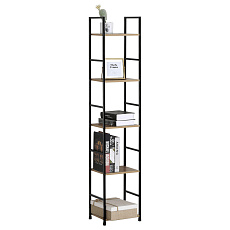Regál, mdf, hnědá, GD-215 OAK Regál, mdf, hnědá, GD-215 OAK
