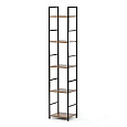 Regál, mdf, hnědá, GD-215 OLW