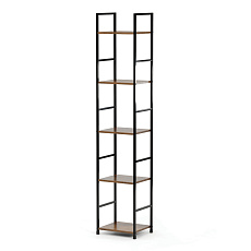 Regál, mdf, hnědá, GD-215 OLW