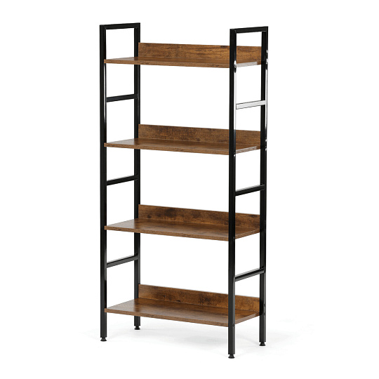 Regál, mdf, hnědá, GD-314 OLW