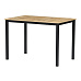 Jídelní stůl 110x70x75cm, mdf, divoký dub, GDT-202 OAK