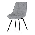 Jídelní židle, šedá, látka, HC-T1130 GREY2