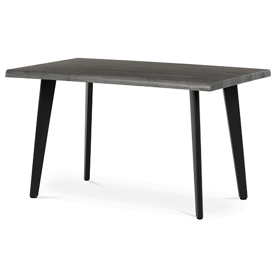 Jídelní stůl 130x80cm, mdf, šedý dub, HT-F4413 GREY Jídelní stůl 130x80cm, mdf, šedý dub, HT-F4413 GREY