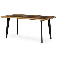 Jídelní stůl 160x90cm, mdf, old wood, HT-F4416 OLW