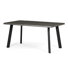 Jídelní stůl 160x90cm, mdf, šedý dub, HT-F4516 GREY