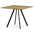 Jídelní stůl 90x90cm, lamino, dub, HT-R5190 OAK