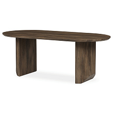 Jídelní stůl 200x100cm, mdf, ořech, HT-W1578 WAL