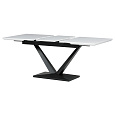 Jídelní stůl rozkládací 140-180x85 cm, mdf HT-W1630 WT