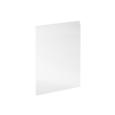 Dvířka na myčku, bílá extra vysoký lesk HG, 44,6x57, AURORA