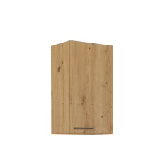 Horní skříňka, černý mat / dub artisan, Monro 40 G-72 1F Horní skříňka, černý mat / dub artisan, Monro 40 G-72 1F