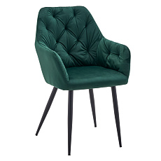 Designové křeslo, tmavě zelená Velvet látka, VERIO NEW Designové křeslo, tmavě zelená Velvet látka, VERIO NEW