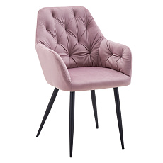 Designové křeslo, růžová Velvet látka, VERIO NEW Designové křeslo, růžová Velvet látka, VERIO NEW