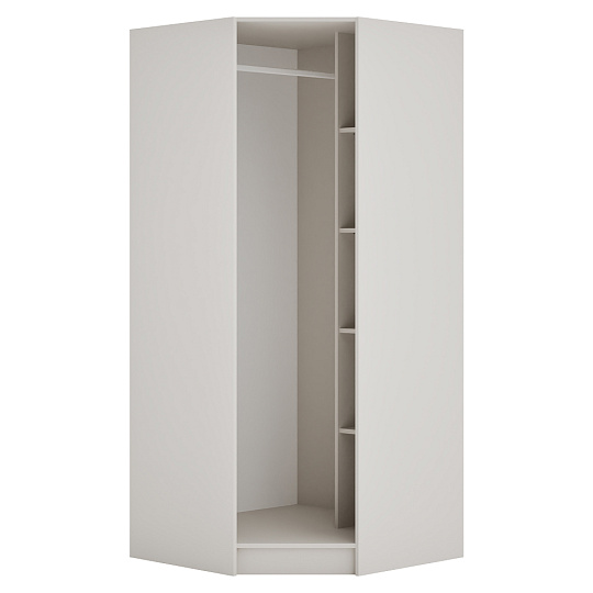 Korpus rohové skříně, kašmír, KREO Korpus rohové skříně, kašmír, KREO