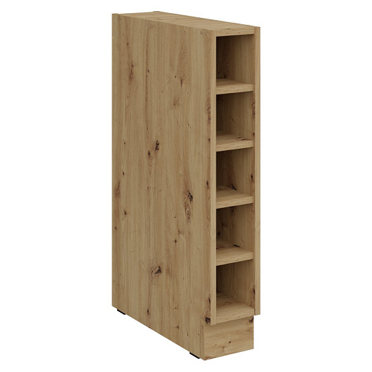 Spodní policová skříňka, dub artisan, FRISBO/ARSANY 15 D OTW BB Spodní policová skříňka, dub artisan, FRISBO/ARSANY 15 D OTW BB
