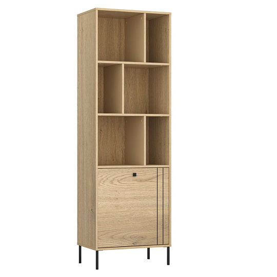 Otevřený regál, dub cremona, COLEN 1D Otevřený regál, dub cremona, COLEN 1D