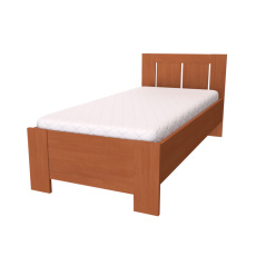 NÁBYTEK MIKULÍK s.r.o. LILI - postel 80x200cm / 90x200cm Dekor: olše, Šířka pro matraci: 80cm, Varianta: Síla bočnice 18mm
