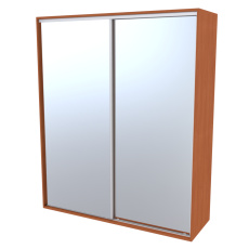 NÁBYTEK MIKULÍK s.r.o. FLEXI 2 - šatní skříň 2x zrcadlo, 180/200/220 x 220/240cm Šířka: 200cm, Výška: 240cm, Dekor: olše