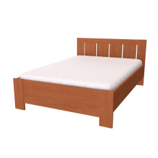 NÁBYTEK MIKULÍK s.r.o. LILI - postel 120x200cm / 140x200cm Dekor: olše, Šířka pro matraci: 120cm, Varianta: Síla bočnice 18mm